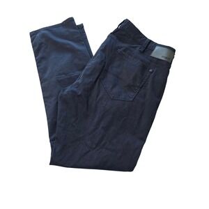 Mavi Jake Slim Leg Navy Blue Pants Mens 40x32 M00422 Stretch Cotton Chino EUC